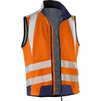 Kübler Reflectiq Weste Psa 2 Warnorange/Dunkelblau 4XL