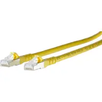 METZ CONNECT 1308452077-E, 2 m, Cat6a, S/FTP (S-STP), RJ-45, RJ-45, Gelb
