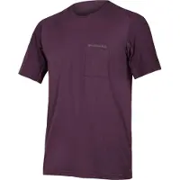 Endura T-Shirt GV500 Foyle T E5084 Herren kurz aubergine größe XS E5084AU/2