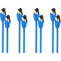 Shiverpeaks BS08-41051-4, 5 m, Cat8.1, F/FTP (FFTP), RJ-45, RJ-45, Blau