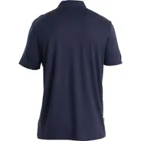 Icebreaker M Mer 150 Tech Lite III Short Sleeve Polo midnight navy (IB401) M