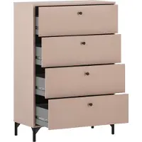 Schildmeyer Kommode Smash 701904, apricot, 80,1 x 40 x 116,7 cm