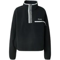 Columbia Women's Helvetia II Cropped Sherpa Half Snap Fleece black (008) XS