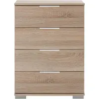 Möbel Boss Nachtkommode WIMEX "Easy", weiß, B:52cm H:74cm T:38cm, Sideboards, Nachtkommode