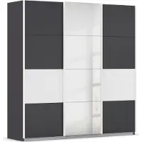 Otto Home "Mehrzweckschrank Aktenschrank Möbel Mietswohnung Schlafzimmer CORTONA" Breiten 203/271/315/360 cm, Höhen 210/229 cm, inkl. Inneneinteilung, 2 Stoffboxen extra Einlegeböden MADE IN GERMANY