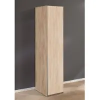 Wimex Kleiderschrank "New York", braun (struktureichefarben hell), B:45cm H:236cm T:58cm, Schränke, Kleiderschrank, in vielen Breiten, 208 oder 236cm hoch