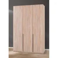 Wimex Kleiderschrank "New York", braun (struktureichefarben hell), B:135cm H:208cm T:58cm, Schränke, Kleiderschrank, in vielen Breiten, 208 oder 236cm hoch