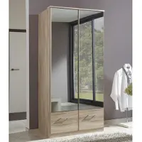 Wimex Imago Kleiderschrank 90cm 2 Spiegel 2 Schubkästen