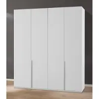 Wimex Kleiderschrank "New York", weiß, B:180cm H:208cm T:58cm, Schränke, Kleiderschrank, in vielen Breiten, 208 oder 236cm hoch