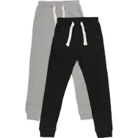 Minymo Basic 36 -sweat Pant (2-pack) dunkel grau (193) 110