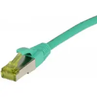 Synergy 21 Synergy21 Patchkabel RJ45, CAT6A 500Mhz, 5m, grün, S-STP(S/FTP), TPE/LSZH(Ultraflex), AWG26, mit CAT7 Rohkabel,