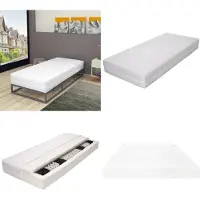 vidaXL Matratze 80 x 200 cm 7 Zonen Taschenfedern 20 cm H3 - Matratze - Matratzen - Federkernmatratze - Federkernmatratzen