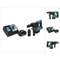 Makita DHR 243 RG1 Akku Bohrhammer 18 V SDS plus Brushless + 1x Akku 6,0 Ah + Ladegerät