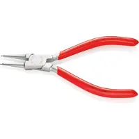 Knipex Sicherungsringzange DIN 5256 C L140mm Ø 12,0-25,0mm Chrom Kunststoff-Überzogen - 44 13 J1