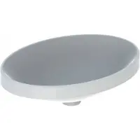 Geberit Einbauwaschtisch VariForm 55x40cm, o HL, o. ÜL, ov., we. K-Tect