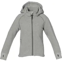 Isbjörn of Sweden - Kid's Shaun Hoodie - Wolljacke Gr 110/116 grau