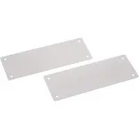 Hager FZ911WS Seitenblende für Sockel IP41 100x400 (HxT) RAL9005
