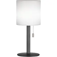 FH Lighting LED-Akku-Tischleuchte Lesina mit Zugschalter