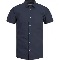Jack & Jones Kurzarmhemd "JJJOE SHIRT SS PLAIN"