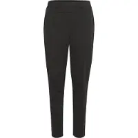 Kaffe Stoffhose "Damen Strickhose KAjenny", Damen, Gr. M, N-Gr, schwarz (schwarz deep), Obermaterial: 76% Polyester PES. 20% Viskose CV. 4% Elasthan EL., Hosen Stoffhose