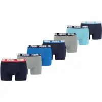 Puma Herren Boxershorts 7er Pack blue combo - XXL