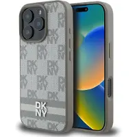 DKNY Checkered Pattern and Stripe Case