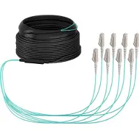 EFB Elektronik Trunkkabel U-DQ ZN BH OM3 8G 1x8 LC-LC 20m Dca LSZH