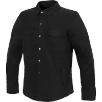 Büse Jackson II Motorrad Hemd Herren Baumwolle schwarz, 5XL
