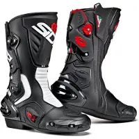 Sidi Vertigo 2 Motorradstiefel, schwarz/rot, Größe 46