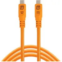 Tether Tools TetherPro Optima 10G USB-C, 10' (3m), gerade orange