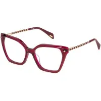 Police Damen VPLN55 SPHINX 3 09WF Rahmen von BRILLEN Acetat Quadratisch
