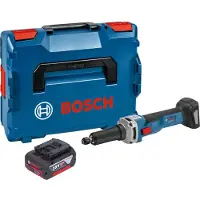 Bosch GGS 18V-23 LC Professional Akku Geradschleifer 18 V Brushless + 1x Akku 4,0 Ah + L-Boxx - ohne Ladegerät