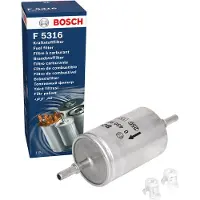 Bosch Kraftstofffilter 0450905316 Leitungsfilter 166mm für PEUGEOT OPEL LANCIA SAAB DAEWOO GMC CHEVROLET HOLDEN VAUXHALL BUICK FIAT ALFA ROMEO VW JAG