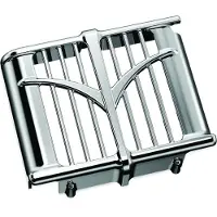 Kuryakyn Kur5640 Oil Radiator Motorradverkleidung Silber Silber One Size