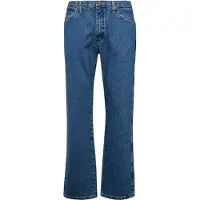 Wrangler Bootcut-Jeans "13MWZ", Herren, Gr. 38, Länge 32, blau (stonewashed), Denim/Jeans, Obermaterial: 100% Baumwolle, bootcut fit lang, Jeans Bootcut-Jeans