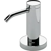 Keuco PLAN Seifenspender für Flüssigseife Einbaumontage, 500 ml, 14949070200, Farbe: Edelstahl-finish