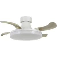 Beacon Lighting Beacon LED-Deckenventilator Fanaway Orbit weiß Ø 91 cm leise