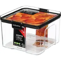 Sistema Luftdichte Vorratsdose, 1,4 Liter, stapelbar - Transparent - Marke: Y