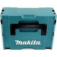 Makita DGD 800 RTJ Akku Geradschleifer 18V + 2x Akku 5,0Ah + Ladegerät + Makpac