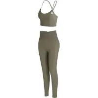 Yeaz CHARM Bekleidungsset Damen, ultra-soft & dehnbar, stylisch, mit Racerback-Top und hochgeschlossener Leggings
