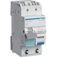 Hager ACS966D Fehlerstrom-Leitungsschutzschalter 1P+N 6kA C-16A 10mA Typ A QuickConnect
