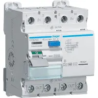 Hager CEB640E Fehlerstromschutzschalter 4 polig 10kA 40A 100mA Typ B