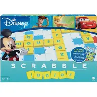 Mattel Games Scrabble Junior Disney, Brettspiel, Wort, 5 Jahr(e), Familienspiel
