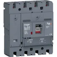 Hager HNT101DR Leistungsschalter h3+ P250 TM ADJ 4P4D N0-100% 100A 40kA FTC
