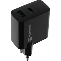 Natec Ribera Gan 45w Usb-a-und Usb-c-wandladegerät