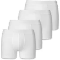 Schiesser Jungen Boxerhorts, 4er Pack - Unterhose, Pants, Cotton Stretch, 140-176
