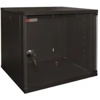 WP WPN-RWA-12604-B, 12U, Schwarz, Wandverteiler, 54 cm, 45 cm, 58 cm