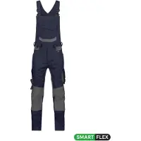 Dassy Stretch-Latzhose mit Taschen Tronix 400163 PESCO41 Gr. 66-STANDARD nachtblau/anthrazitgrau