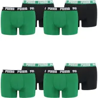 Puma Herren Boxershorts 8er Pack Amazon Green - XXL