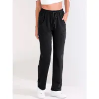 Catamaran Trainingshose , Damen, Gr. 18/19, Kurzgrößen, schwarz, 92% Baumwolle, 8% Elasthan, unifarben, lang, Hosen Trainingshose